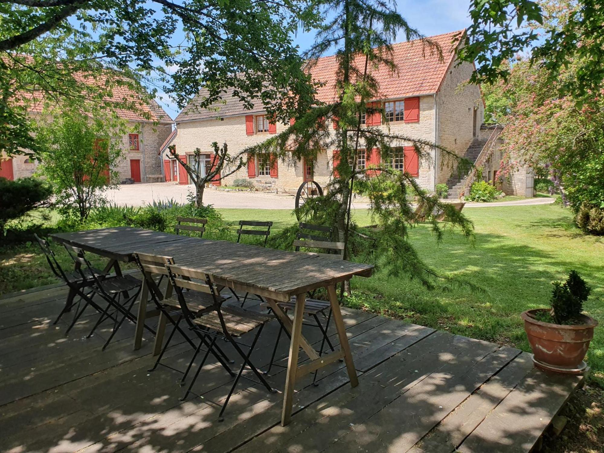 Bed and breakfast Jardin des Sens, la Rente d'Eguilly Extérieur photo